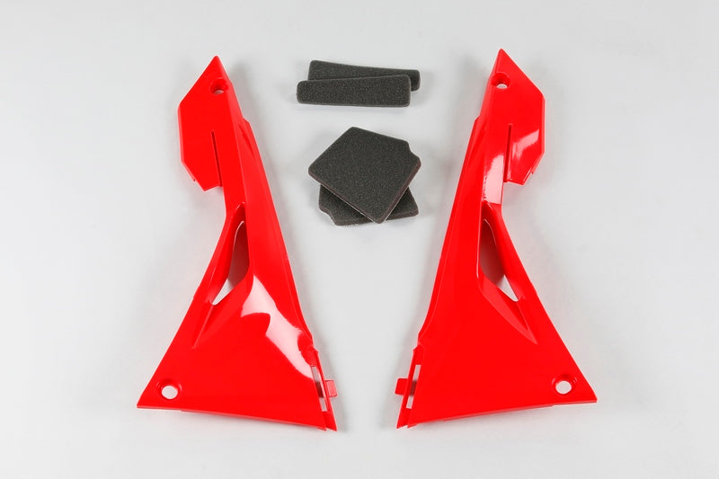 UFO Air Box Covers Red Honda CRF250R/450R/RX