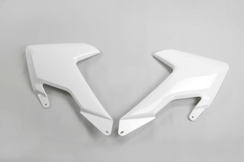 UFO Radiator Covers White Husqvarna FC