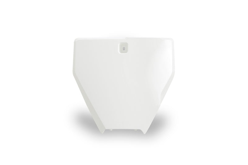 UFO Front Number Plate White Husqvarna FC