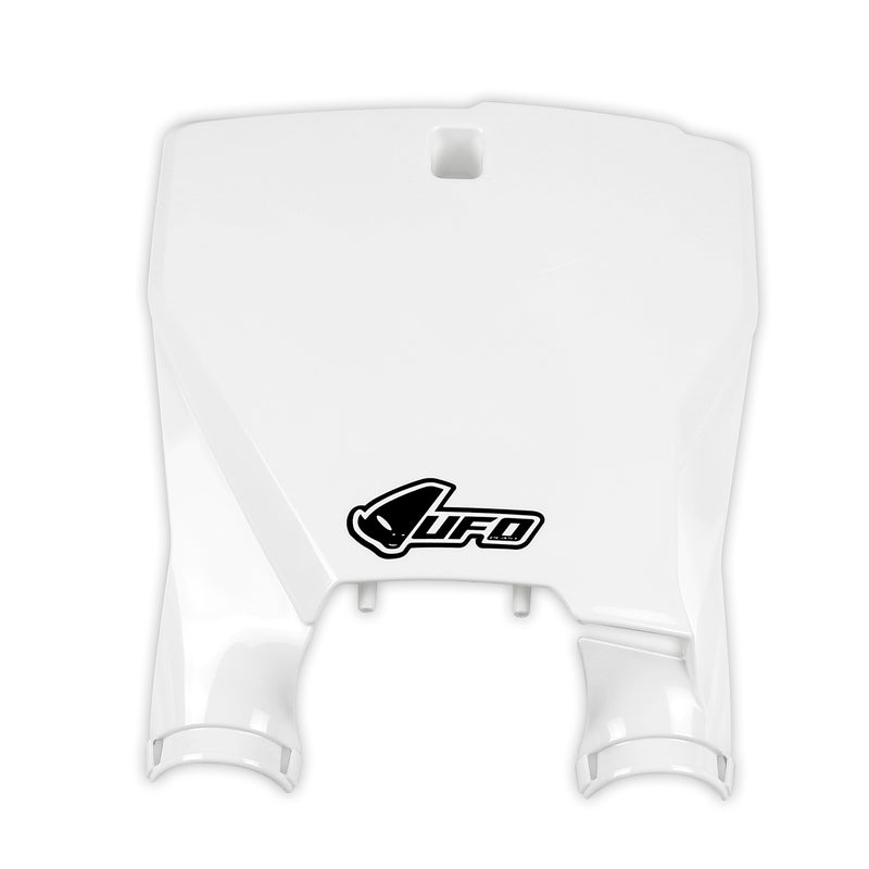 UFO Stadium Front Number Plate White Husqvarna