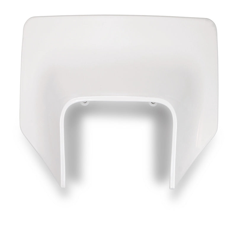 UFO Front Plate Husqvarna White Husqvarna