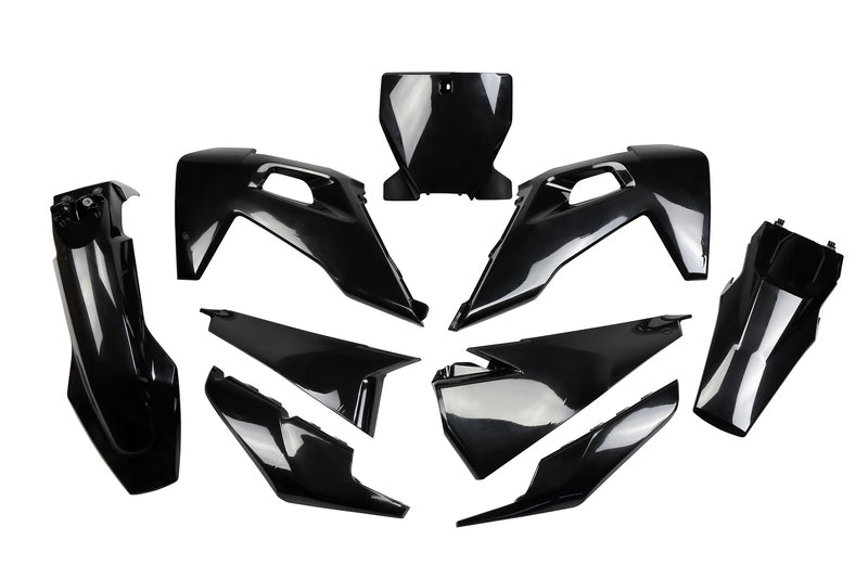 UFO Plastic Kit Black - Husqvarna TC/FC