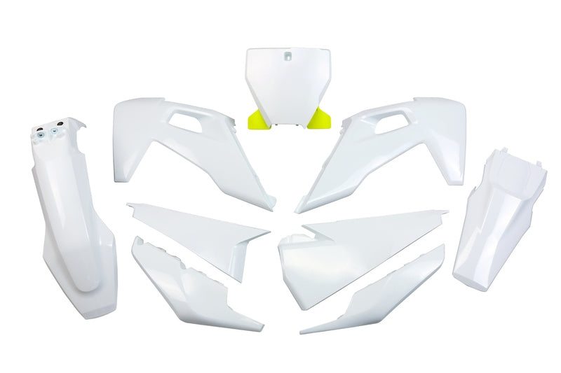 UFO Plastic Kit White - Husqvarna TC/FC