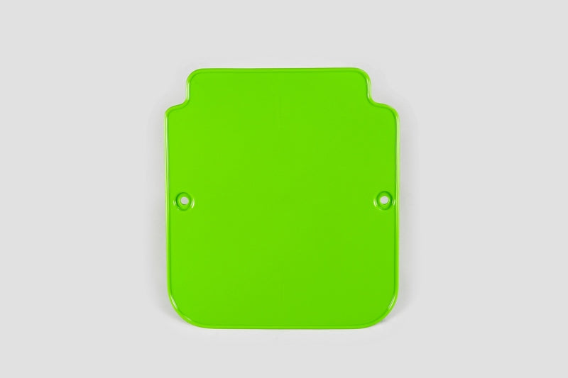 UFO Front Number Plate Green Kawasaki