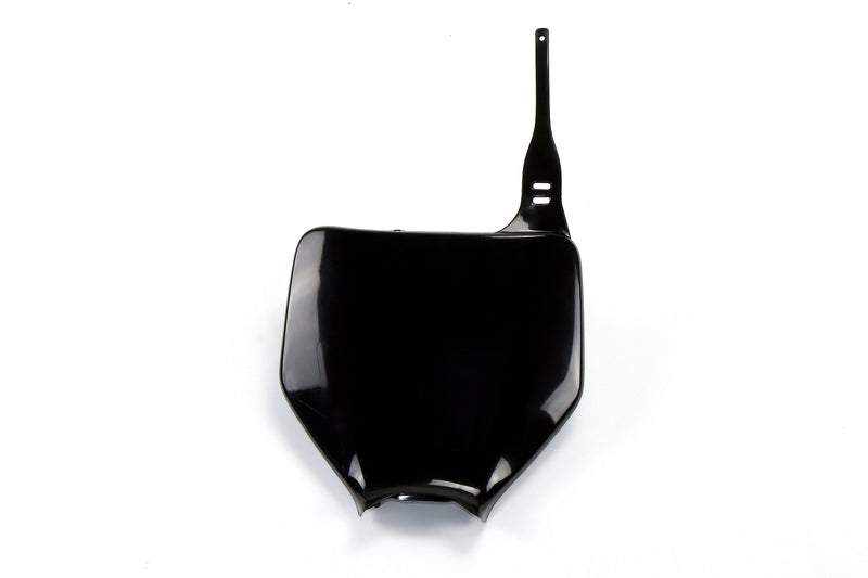 UFO Front Number Plate Black Kawasaki