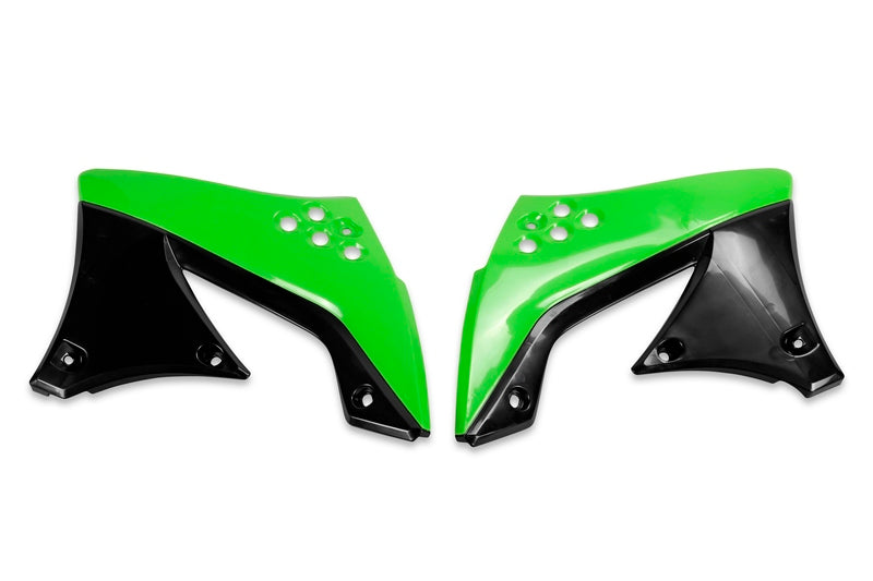 UFO RADIATOR PROTECTION KAWA KXF450 '09 GREEN