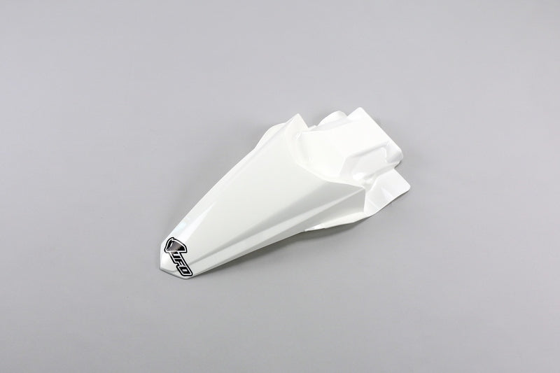 UFO Rear Fender White Kawasaki KX85