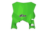 UFO Stadium Front Number Plate Green Kawasaki KX250F/450F