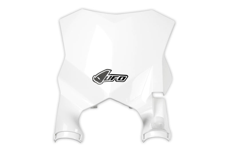 UFO Stadium Front Number Plate White Kawasaki KX250F/450F
