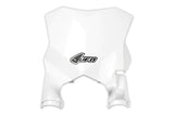 UFO Stadium Front Number Plate White Kawasaki KX250F/450F