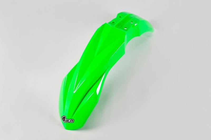 UFO Front Fender Neon Green Kawasaki KX250/450F