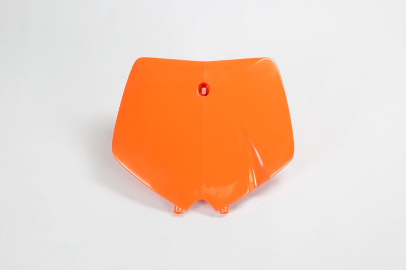 UFO Front Number Plate Orange KTM