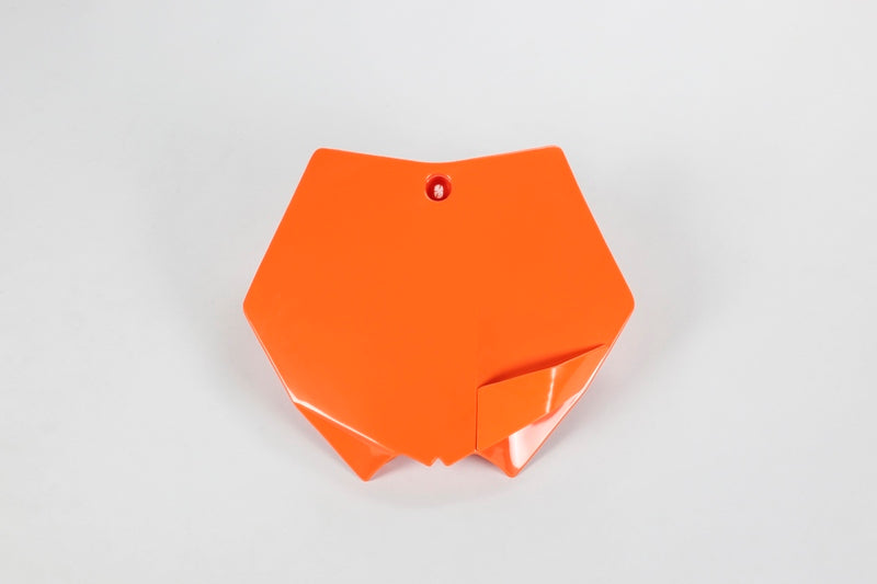 UFO Front Number Plate Orange KTM