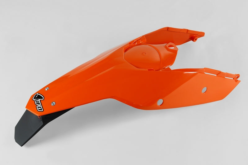 UFO Enduro Rear Fender + Side Panels Orange KTM EXC