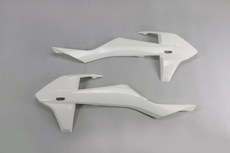 UFO Radiator Covers White KTM