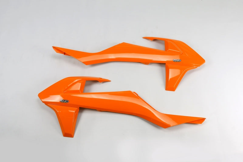 UFO Radiator Covers Black KTM