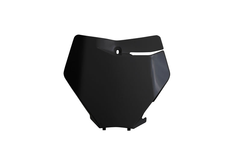 UFO Front Number Plate Black KTM SX/SX-F