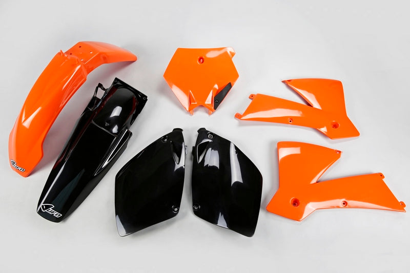 UFO Plastic Kit OEM Color Orange/Black KTM