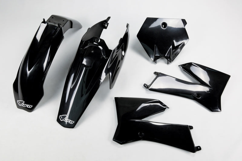 UFO Plastic Kit Black KTM SX85