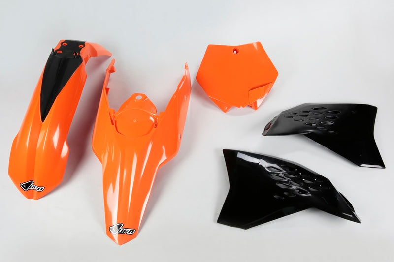 UFO Plastic Kit OEM Color Orange/Black KTM