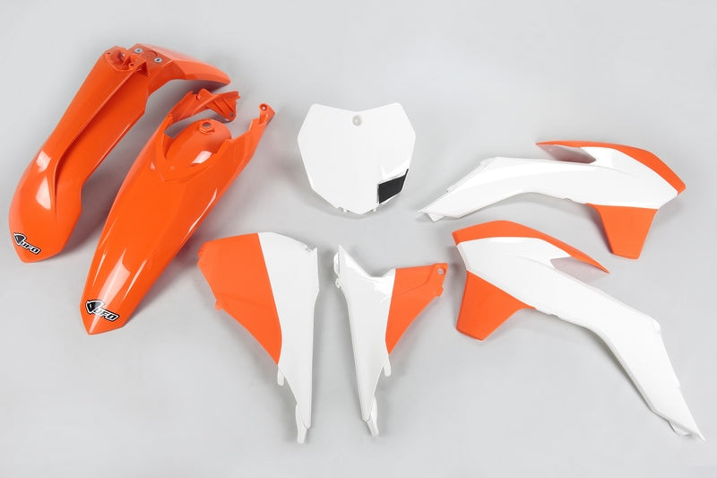 UFO Plastic Kit OEM Color (2015) Orange/White KTM
