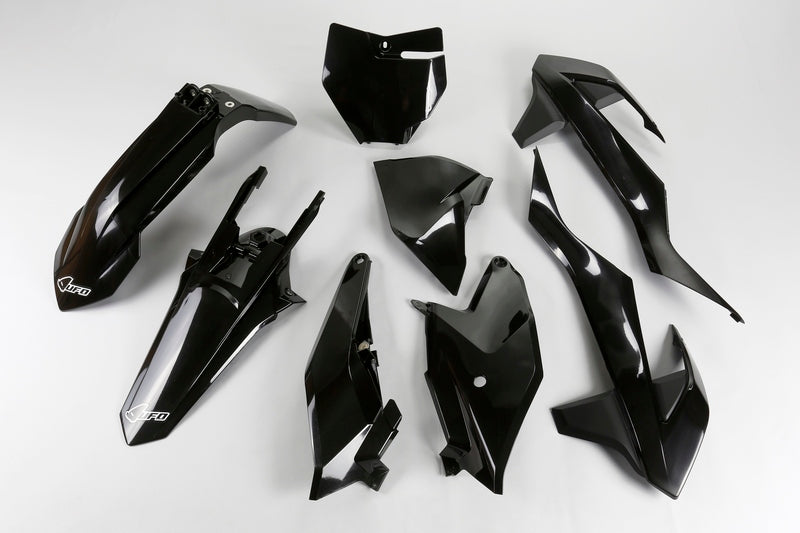 UFO Plastic Kit Black KTM SX85