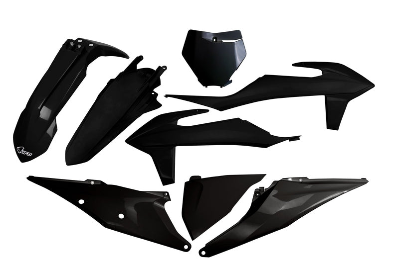 UFO Plastic Kit Black KTM SX/SX-F