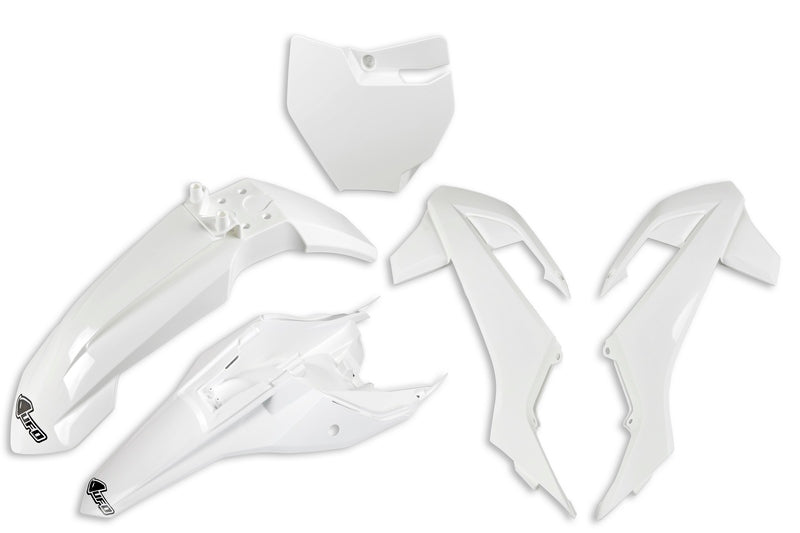 UFO Plastic Kit White KTM SX 65