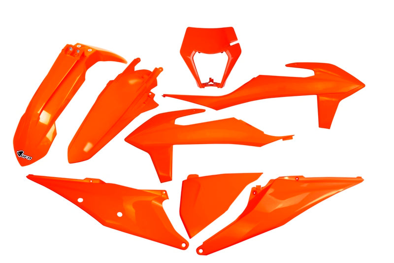 UFO Plastic Kit Neon Orange KTM EXC/EXC-F