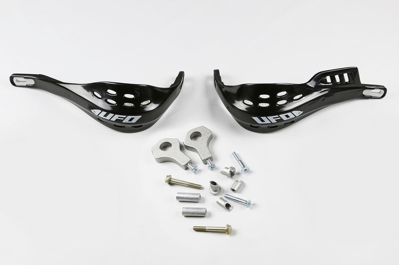 UFO Jumpy supermotard Handguards Black
