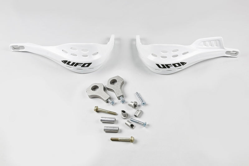 UFO Jumpy supermotard Hanguards Ø22mm White