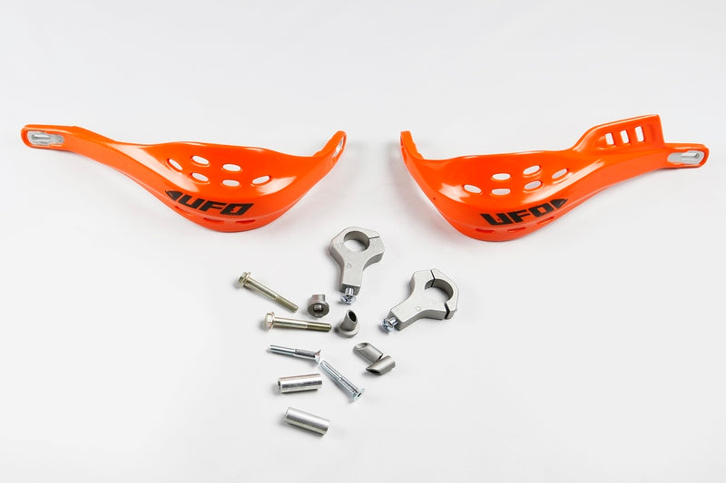 UFO Jumpy supermotard Hanguards Ø28mm KTM Orange