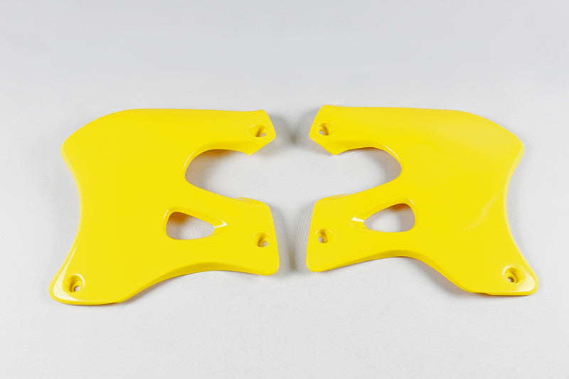 UFO Radiator Covers Yellow Suzuki RM125/250