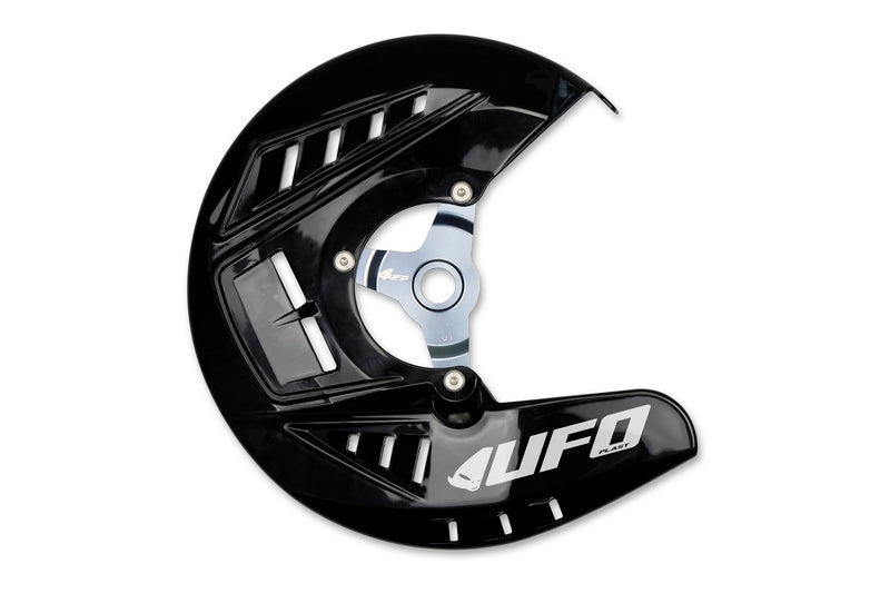 UFO Front Disc Protector Black Suzuki RM-Z250/RM-Z450