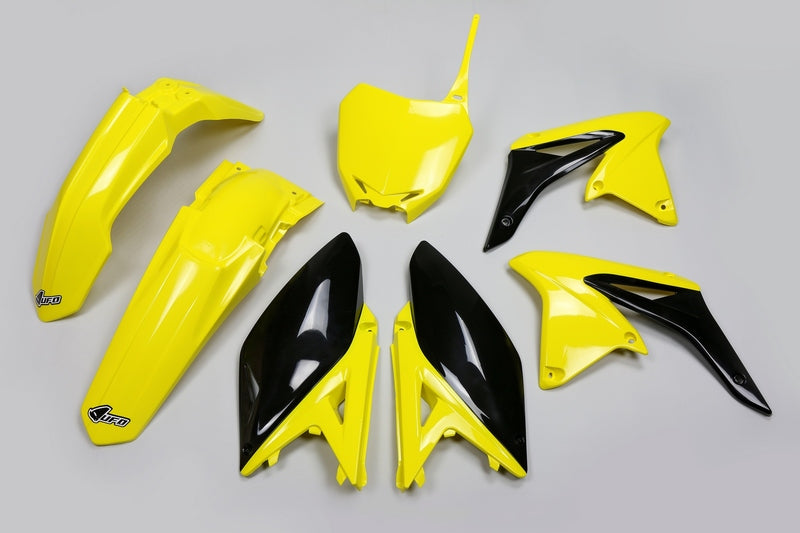 UFO Plastic Kit OEM Color (2017) Yellow/Black Suzuki RM-Z250