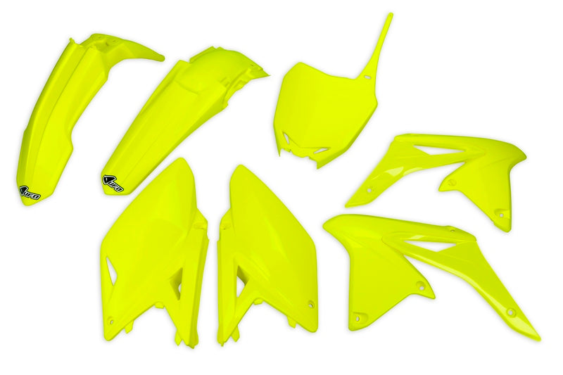 UFO Plastic Kit Neon Yellow Suzuki RM-Z250