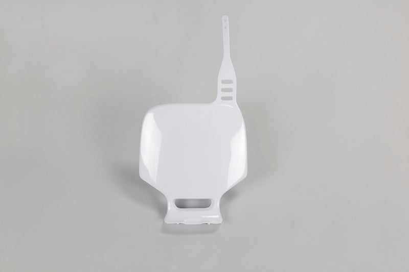 UFO Front Number Plate White YamahaYZ80/85