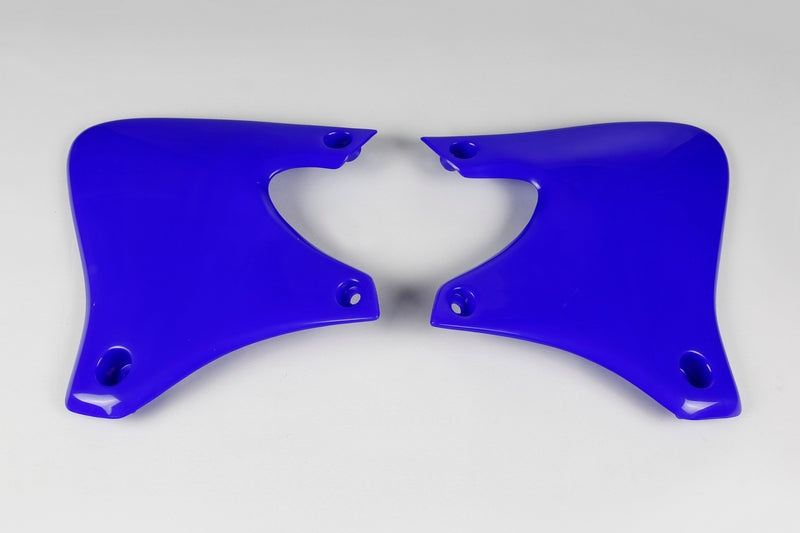 UFO Radiator Covers Reflex Blue Yamaha WR400F/YZ400F