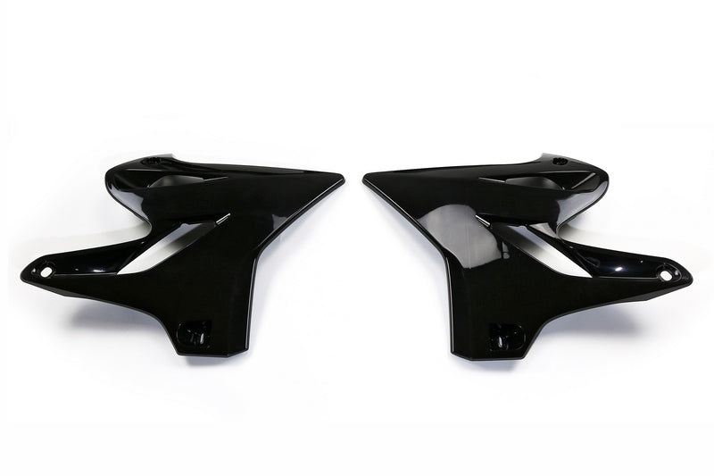 UFO Radiator Covers Black Yamaha YZ125/250