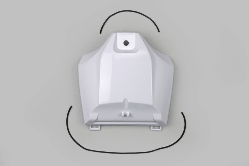 UFO Gas Tank Cover White Yamaha YZ450F