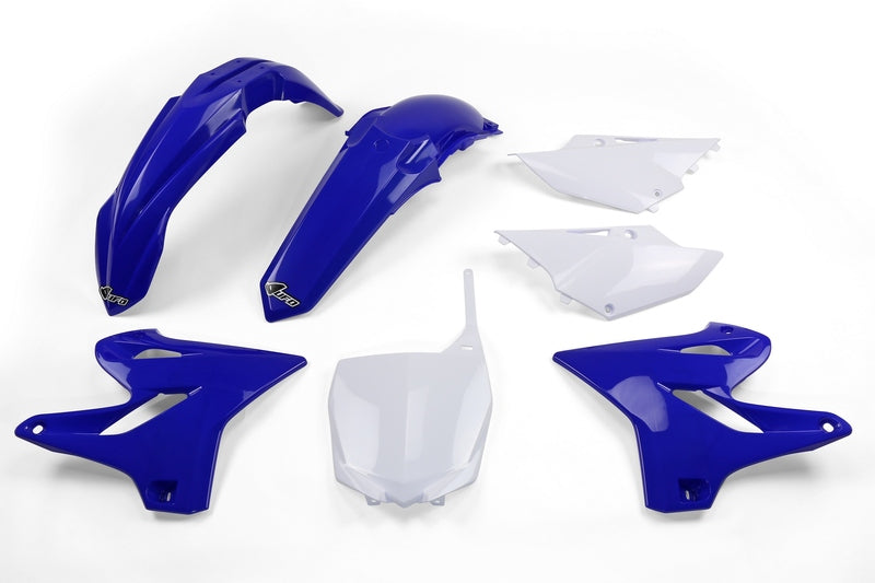 UFO Plastic Kit OEM Color Blue/White Yamaha YZ125/250