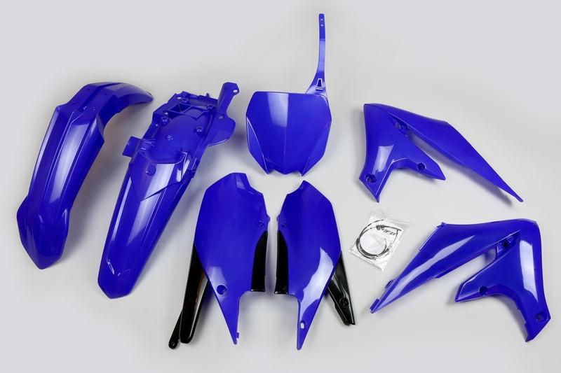 UFO Plastic Kit White Yamaha YZ450F