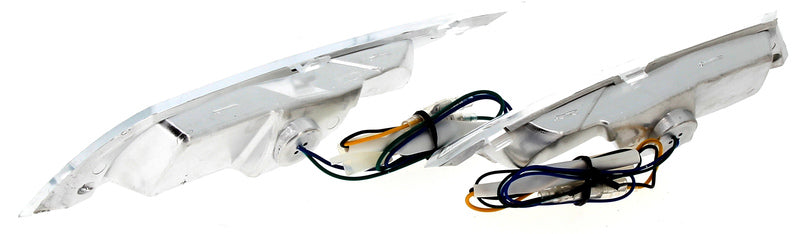V PARTS OEM LED Type Indicators Chrome Piaggio Zip 50