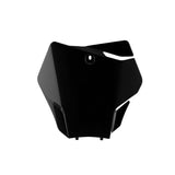 POLISPORT Front Number Plate Black Gas Gas MC