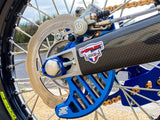 SCAR Disc Protector Rear Blue
