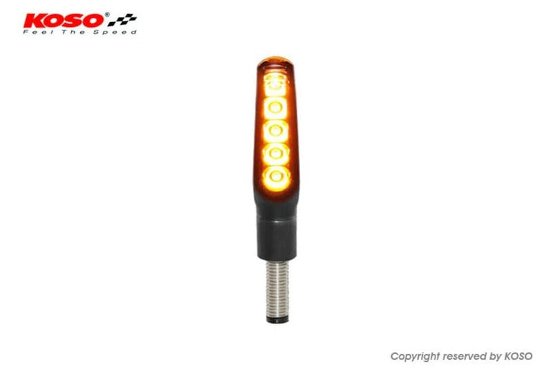 KOSO Led Indicator GW-01 By Unit - Black