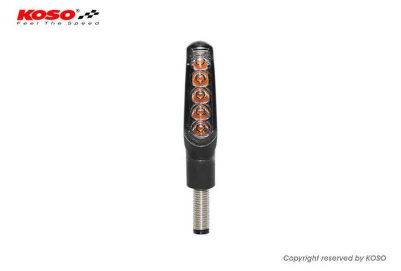 KOSO Led Indicator GW-01 By Unit - Black