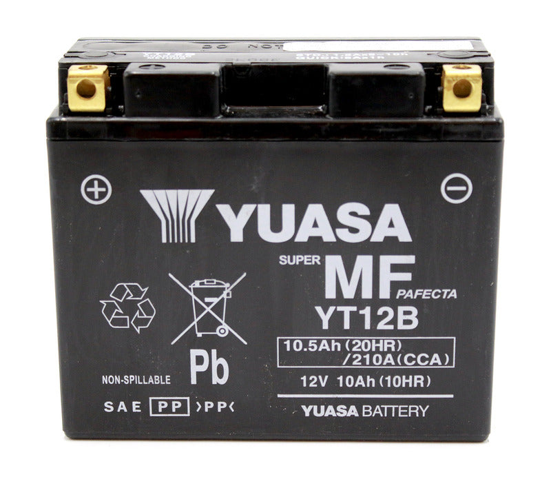 YUASA W/C Battery Maintenance Free Factory Activated - YT12B FA