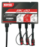 BS BATTERY BK20 Smart Battery Charger -6V/12V 3x2A