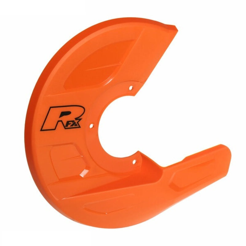 RFX Pro Disc and Caliper Guard (Orange) Universal To Fit RFX Disc Guard Mounts